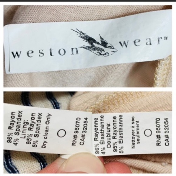 Anthropologie Weston Wear Land of Springs Striped Sleeveless Dress Size Small - Picture 7 of 7